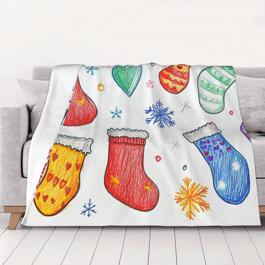 Christmas Stockings Art Print